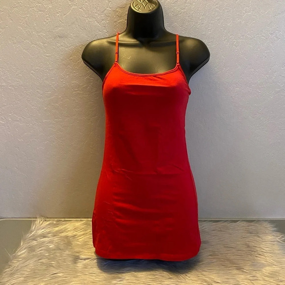Ambiance Tops - Ambiance Red Tank Top
